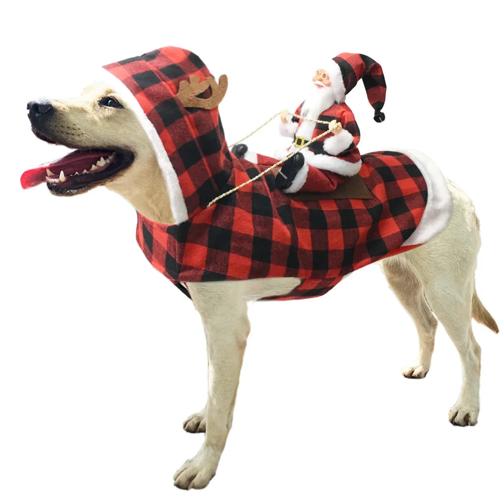 Creative Christmas Dog Costume Funny