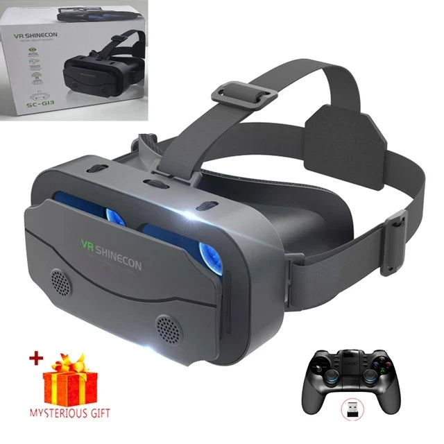 VR Glasses Virtual Reality Headset Viar Devices Helmet 3D Lenses Smart Goggles