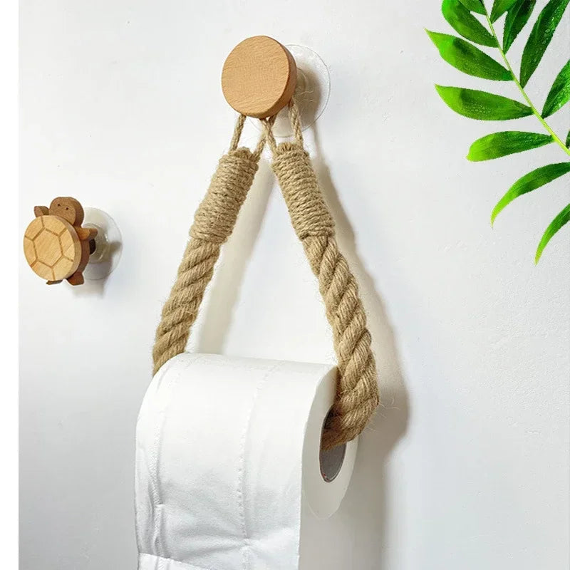 Nail-free Paper Towel Holders Towel Rack Bathroom accessories Towel