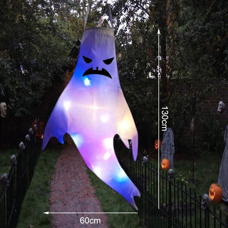 Halloween LED Light Hanging Ghost For Halloween Party Home Outdoor Indoor Decoration