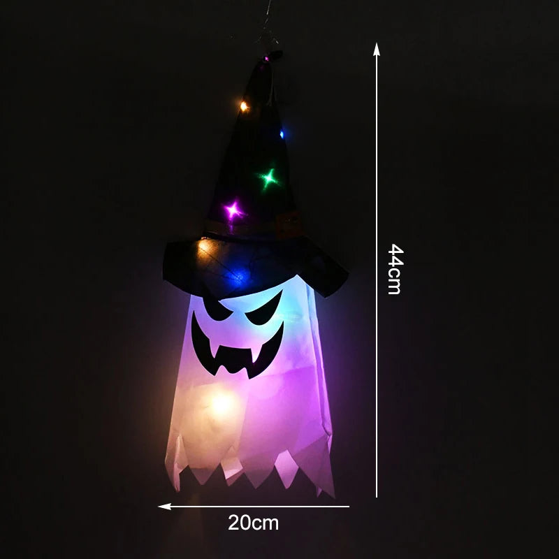 Halloween LED Light Hanging Ghost For Halloween Party Home Outdoor Indoor Decoration