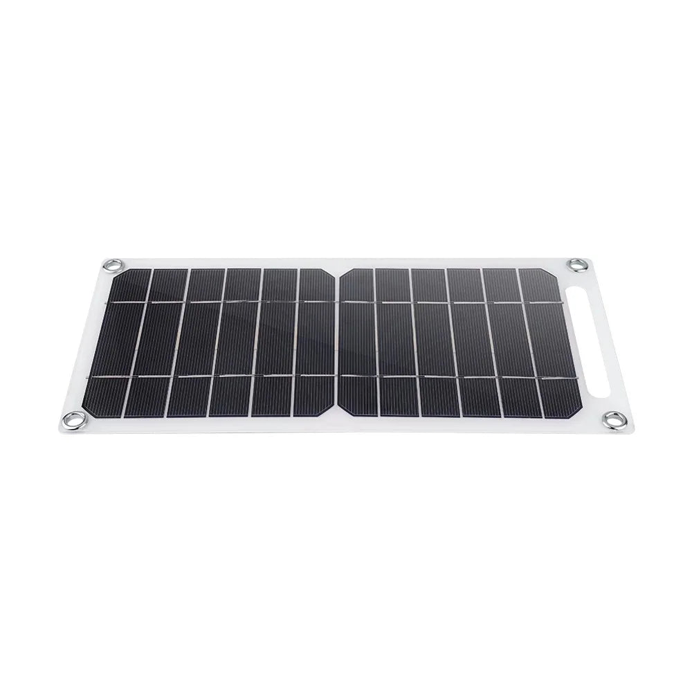 35W Solar Panel With USB Waterproof Outdoor Hiking Camping