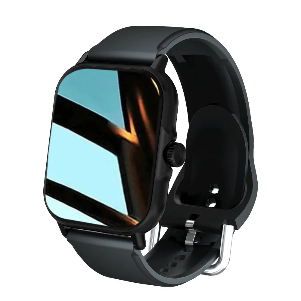 Smartwatch Dial to Answer Calls Calorie Tracking Heart Rate Blood Oxygen Monitoring