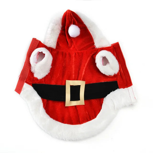 Santa Christmas Costume Clothes for Pet Small Dogs