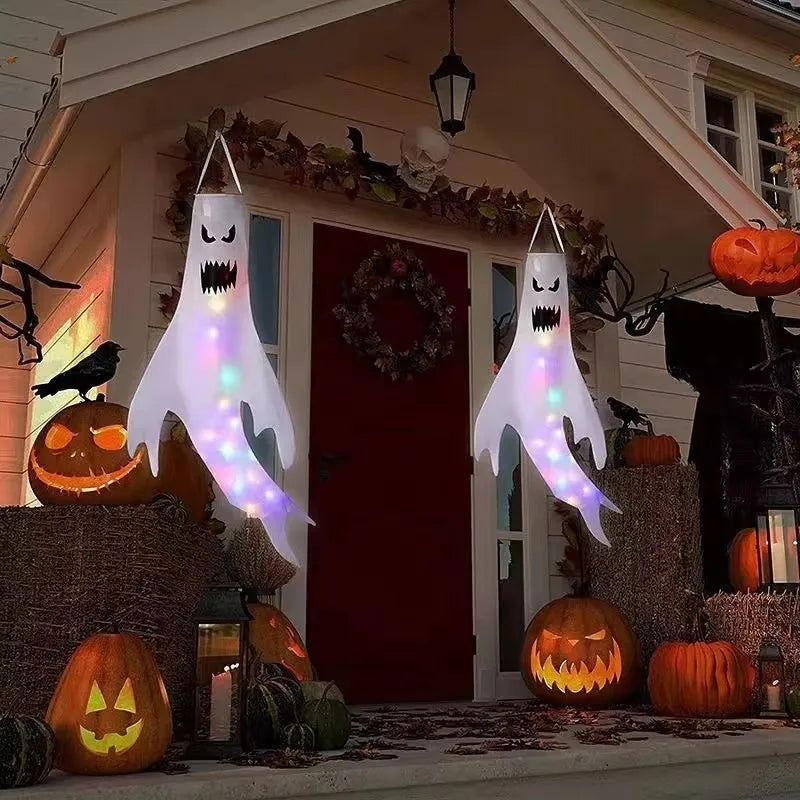 Halloween LED Light Hanging Ghost For Halloween Party Home Outdoor Indoor Decoration