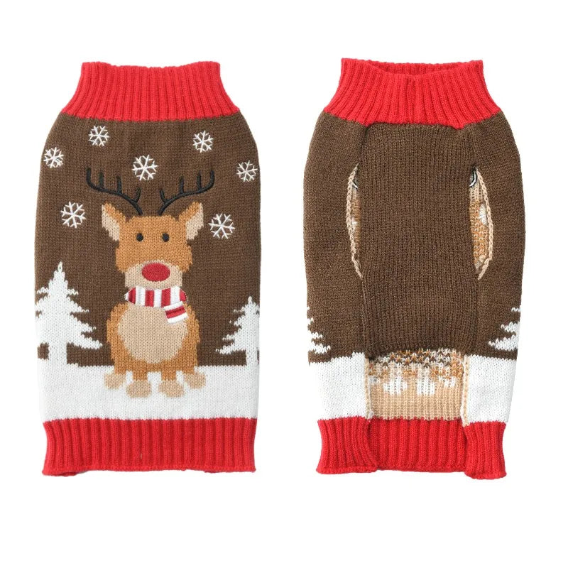 Dog Dress Christmas Winter Dog Clothes