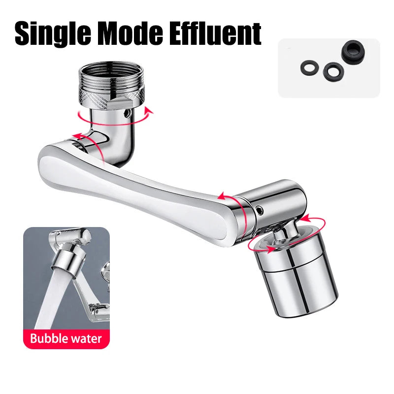 1080° Rotatable Extension Faucet Sprayer Head Water Tap