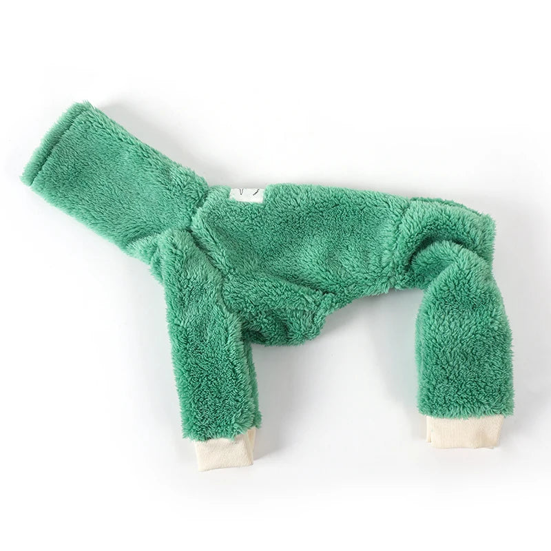 Green Christmas Italian Greyhound Clothes