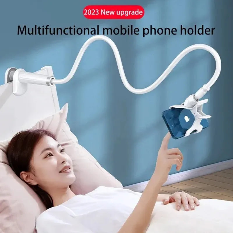 360 Clip Mobile Phone Holder Stand Portable Flexible Lazy Bed