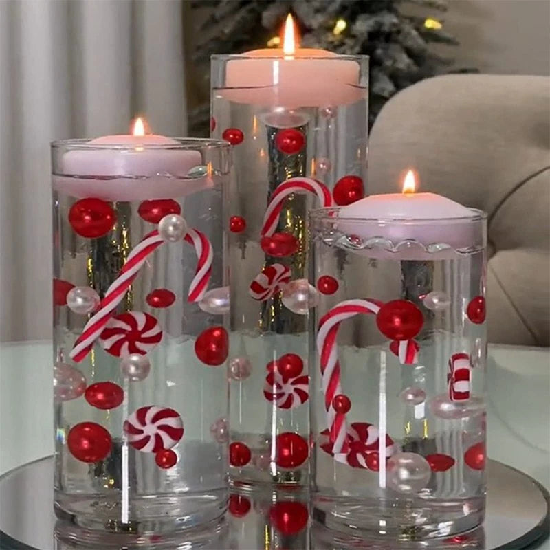 1 Set Christmas Vase Clear Hydrogel vase