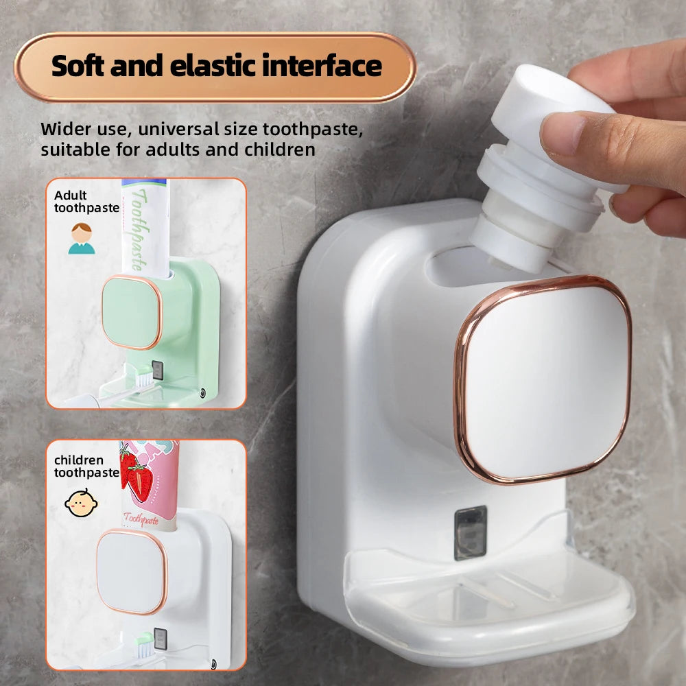 3 Mode Smart Toothpaste Dispenser Automatic Sensor Electric Wall Mounted Tooth Paste Squeezer