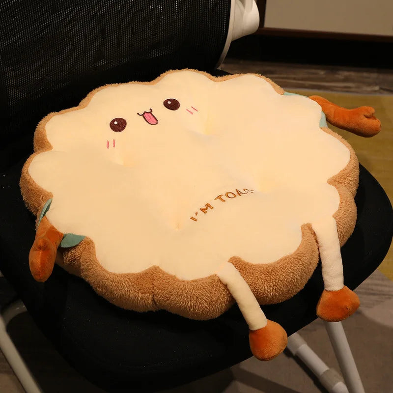 1pc Simulation Bread Toast Cushion