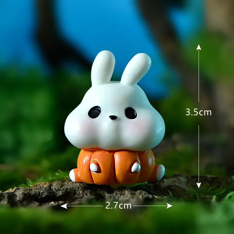 Mini Halloween Fairy Garden Ghost, Pumpkin Spirit Figurines, Home Decoration, DIY Resin Craft, 1 Pc