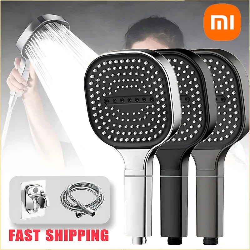 13cm Large Panel Shower Head 3 Modes