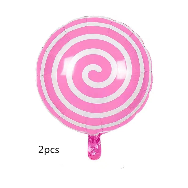 32Inch Donut globos Foil Balloon Fruit Ice Cream Helium Balloon