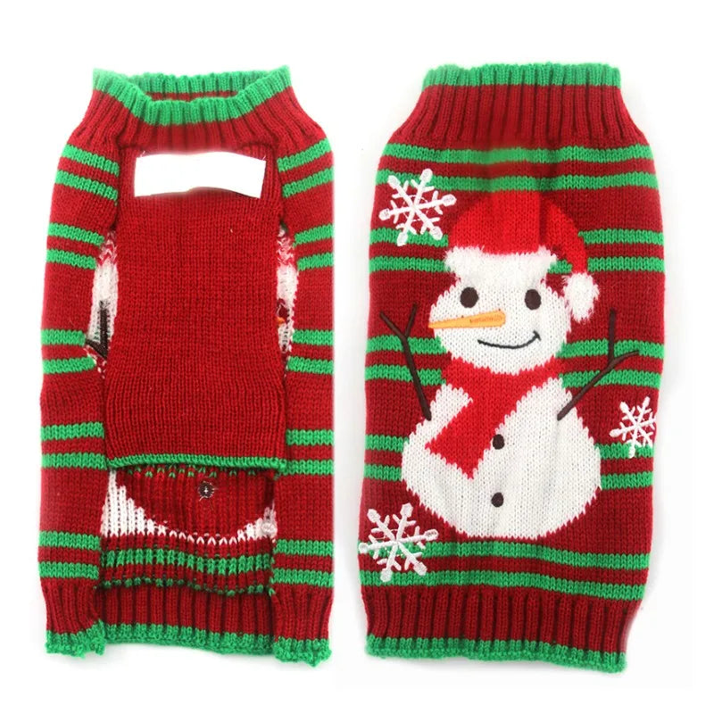 Dog Dress Christmas Winter Dog Clothes