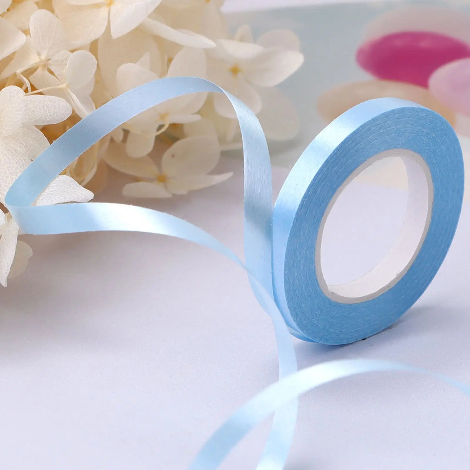 10Meter/Rolls 5mm Balloon Ribbon Party Birthday Wedding Accessorie