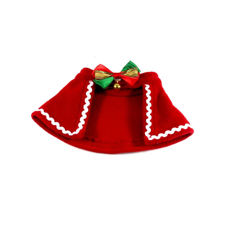 Christmas Dog Scarf Hat Santa Claus Dog Cat Costumes