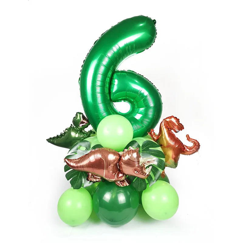 Years Dinosaur Birthday Party Dino Balloons