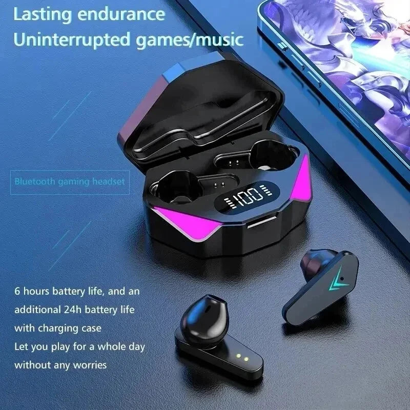 Earphones Bluetooth Wireless Gamer Headphones