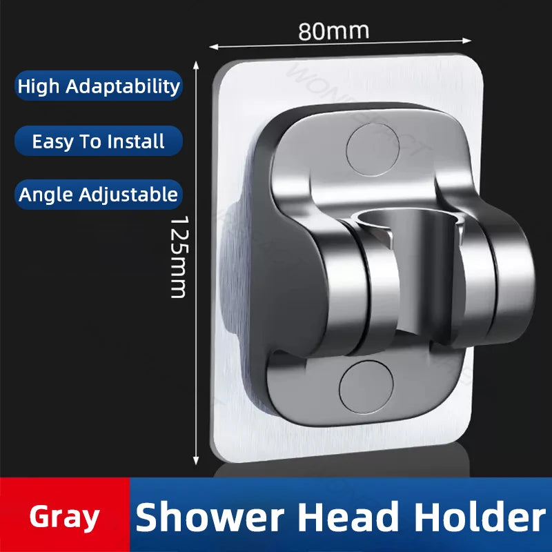 Universal Shower Head Holder No Drill Showerhead