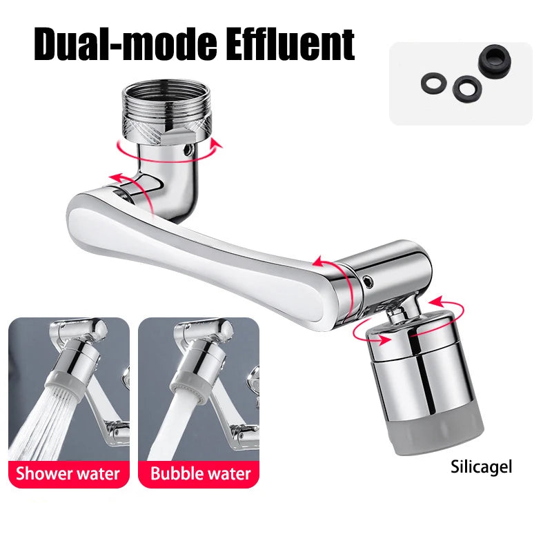 1080° Rotatable Extension Faucet Sprayer Head Water Tap