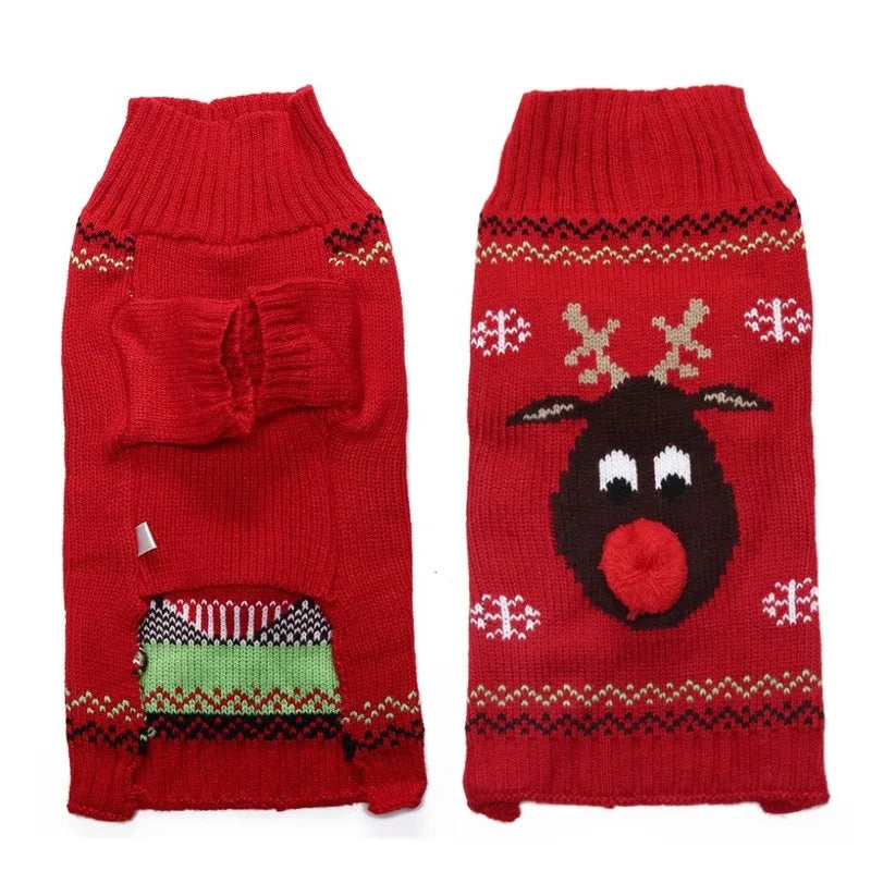 Dog Dress Christmas Winter Dog Clothes