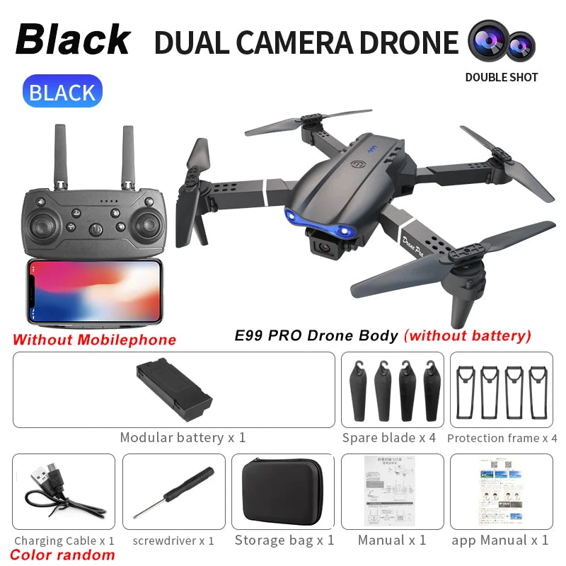 4K Professinal With 1080P Wide Angle HD Camera Foldable Helicopter