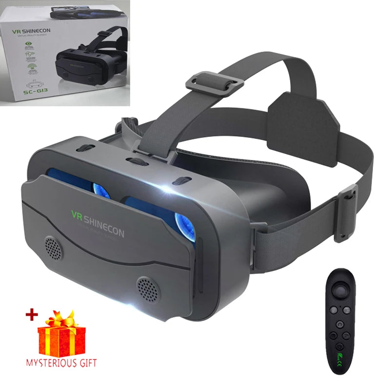 VR Glasses Virtual Reality Headset Viar Devices Helmet 3D Lenses Smart Goggles