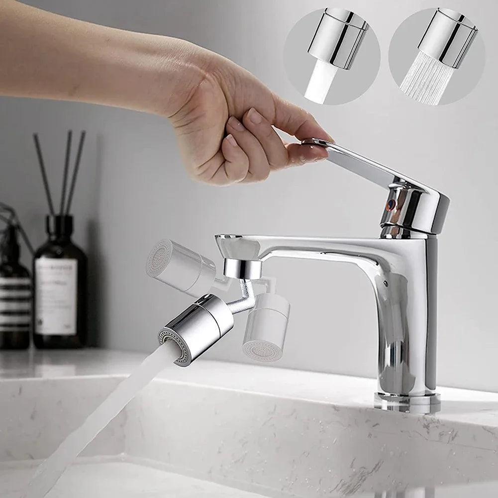 720°Universal Kitchen Faucet Anti-splash Aerator Bathroom Tap Rotatable