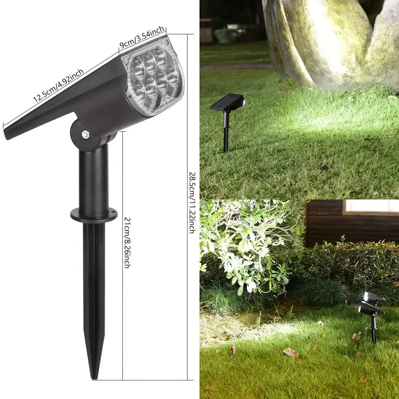 2/7LED Solar Outdoor Light Solar Spot Light