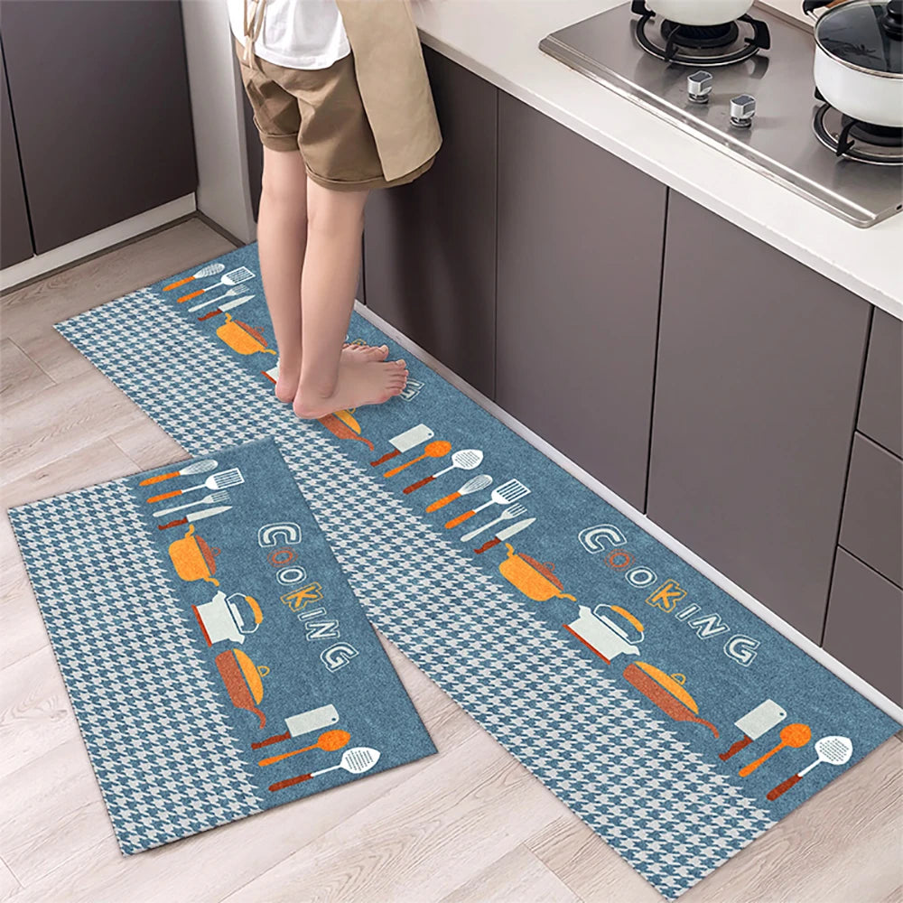 Kitchen Floor Mat Bedroom Living Room Long Bedside Area Rug