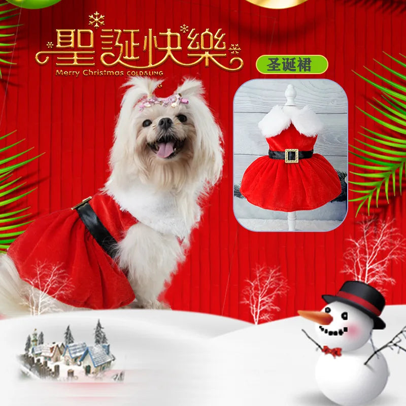 Christmas Dog Dresses For Small Dogs