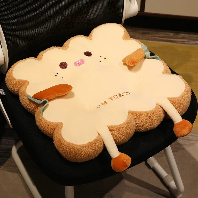 1pc Simulation Bread Toast Cushion