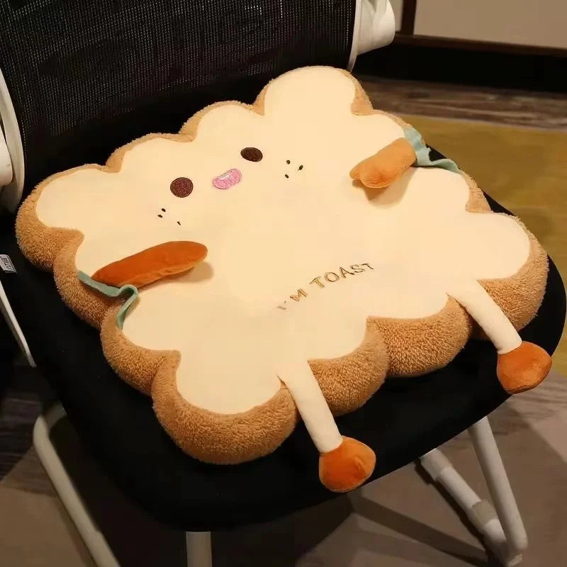 1pc Simulation Bread Toast Cushion