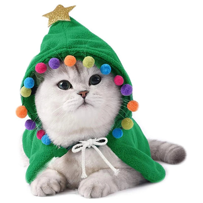 Cat Small Dog Christmas Costume