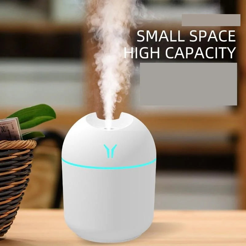 250ML USB Mini Air Humidifier Aroma Essential Oil Diffuser