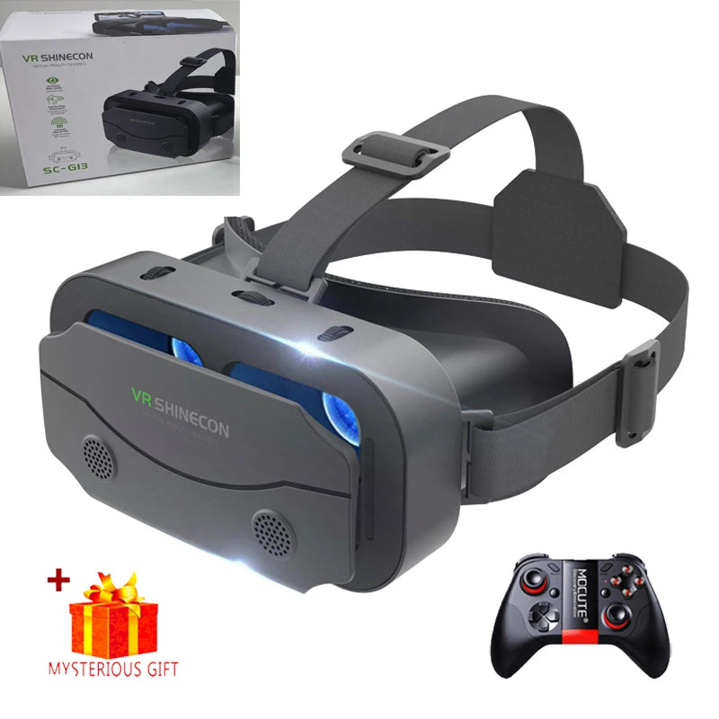 VR Glasses Virtual Reality Headset Viar Devices Helmet 3D Lenses Smart Goggles