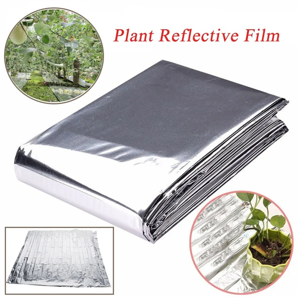 1-30PCS Silver Mylar Highly Reflective Films 210x120cm