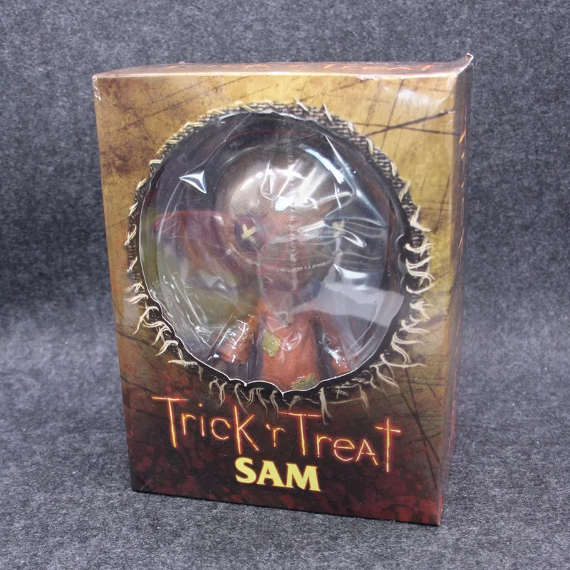 Mezco Figure Trick or Treat Film Toy Sam Sammy Ghost of Halloween The Great Autumn Spirit Model Action Figure Toys Desk Decor