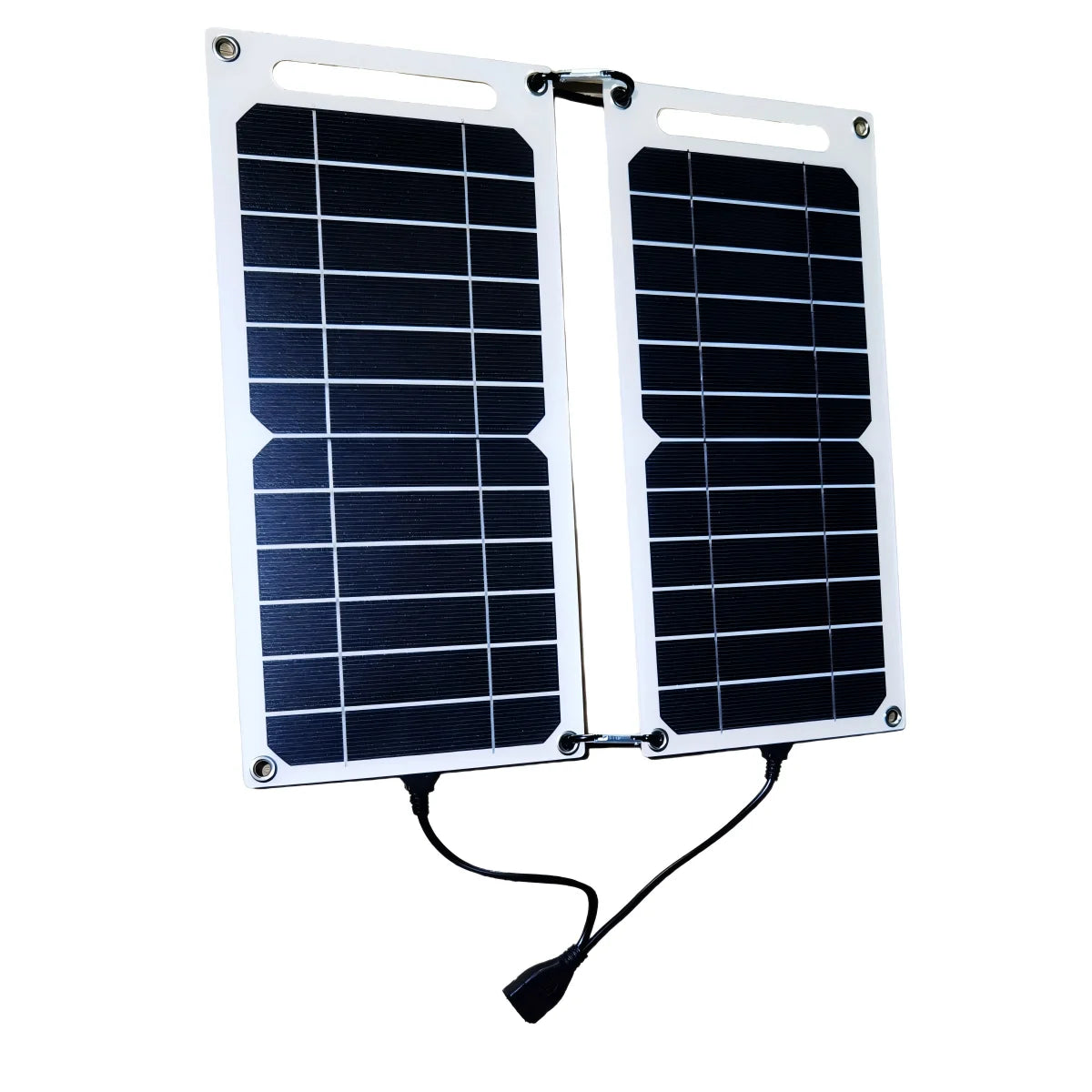 35W Solar Panel With USB Waterproof Outdoor Hiking Camping