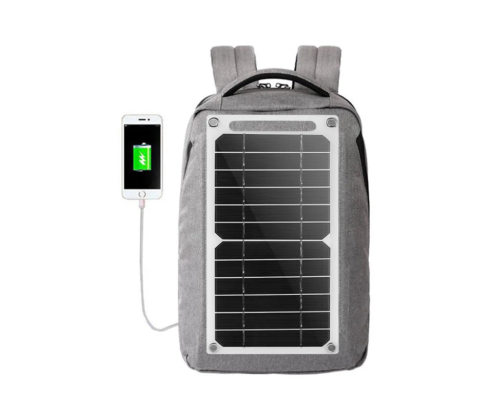 35W Solar Panel With USB Waterproof Outdoor Hiking Camping