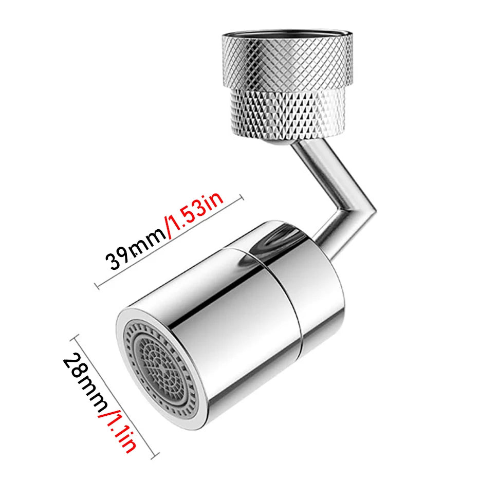 720°Universal Kitchen Faucet Anti-splash Aerator Bathroom Tap Rotatable