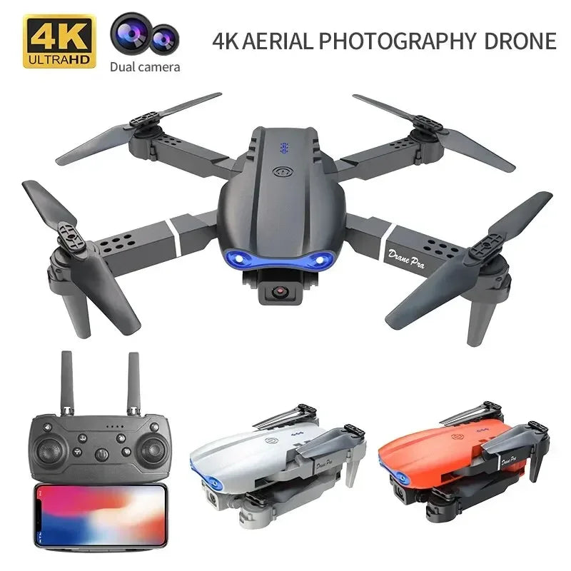 4K Professinal With 1080P Wide Angle HD Camera Foldable Helicopter