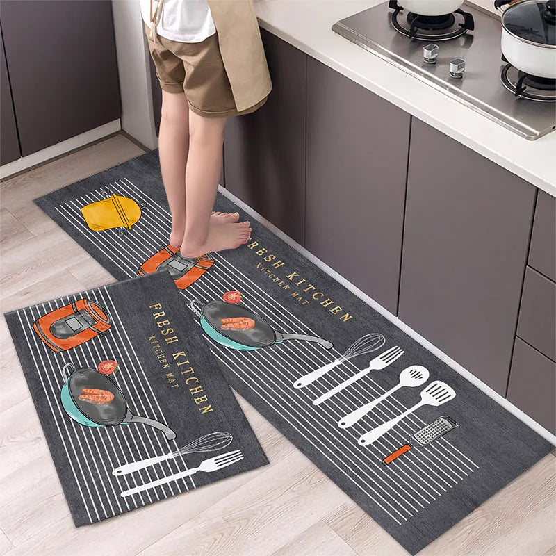 Kitchen Floor Mat Bedroom Living Room Long Bedside Area Rug