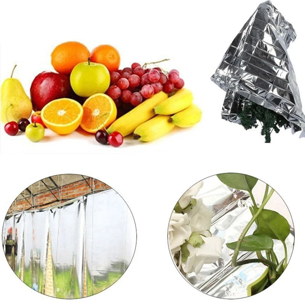 1-30PCS Silver Mylar Highly Reflective Films 210x120cm