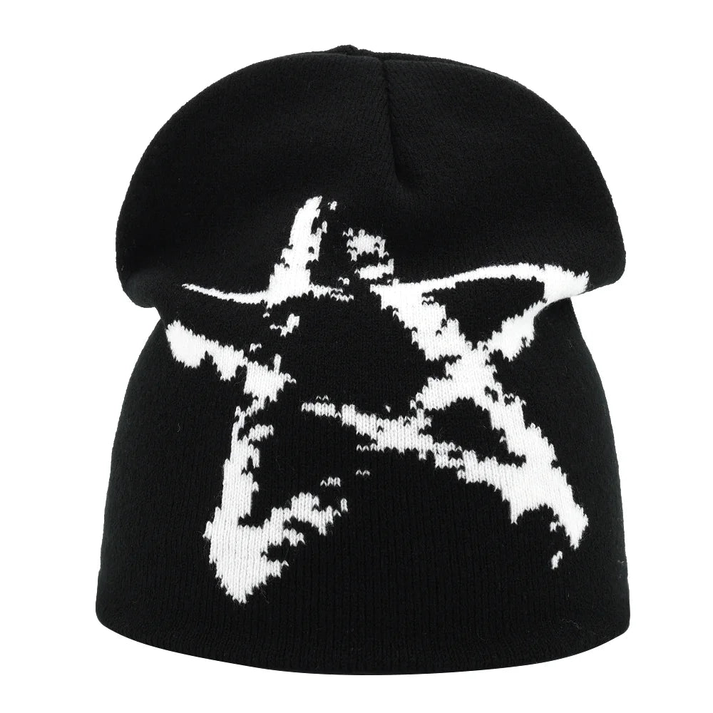 Letter Knitted Winter Autumn Beanie Cap Men Women Kanye Beanies