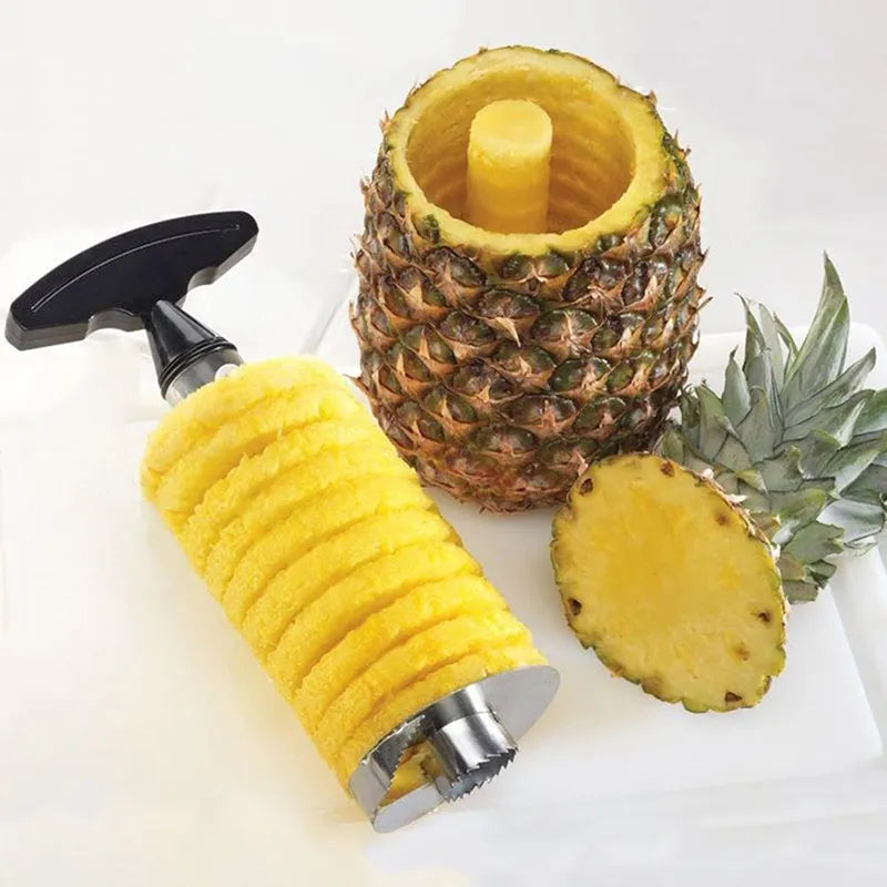 Pineapple Peeler Cutter Stainless Steel Convenient Spiral