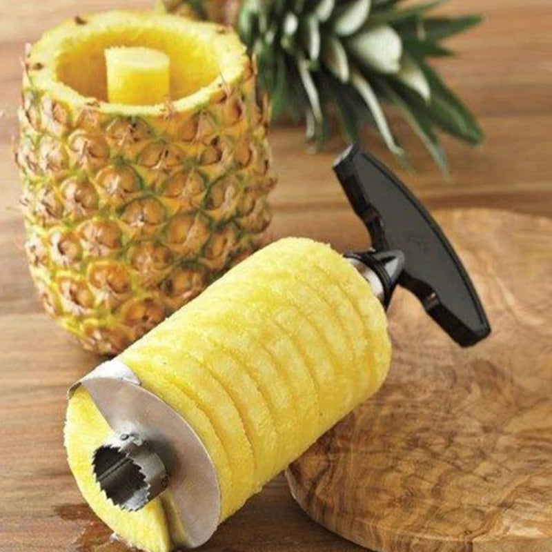 Pineapple Peeler Cutter Stainless Steel Convenient Spiral