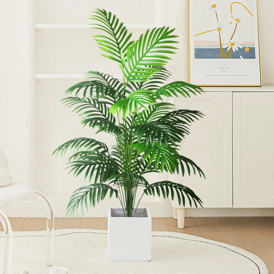 90-180cm Large Fake Palm Tree Artificial Tropical Plants